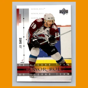 Joe Sakic #14 2001-02 Upper Deck Honor Roll Colorado Avalanche Hockey Card NHL - Picture 1 of 3