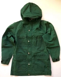 The North Face Cargo Jacket Parka VTG Talon Zipper M Green Brown Label *WEAR* - Picture 1 of 9