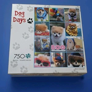 Dog Days Puzzle 750 Pieces  Boo Collage Buffalo Games - Picture 1 of 5