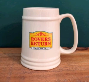 Coronation Street Rovers Return Ceramic Beer Tankard Pub Bar Breweriana ITV - Picture 1 of 6