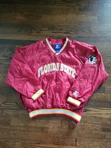 VTG Starter FSU Florida State University Seminoles Jacket Size L Windbreaker 90s - Picture 1 of 16