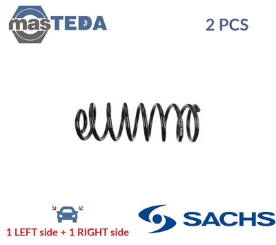 996 346 JUEGO PAR MUELLES HELICOIDALES SACHS TRASEROS 2 PIEZAS PARA VOLVO 740,940,760,940 II,960 II Foto 1 de 4