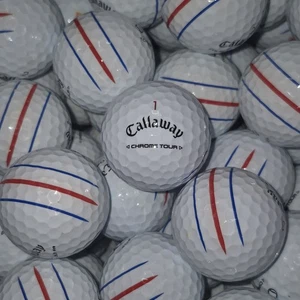 24 pelotas de golf usadas Callaway Chrome Tour triple pista - grado 4A AAAA - Imagen 1 de 9