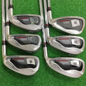 Golf Iron Set Globeride Onoff Aka 2016 N.S.PRO Zelos8 (R) 6pcs 5-P JAPAN - Picture 1 of 8