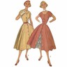 Patron De Couture Vintage 1952 Fontana - Robe Femme B34, Non Découpé