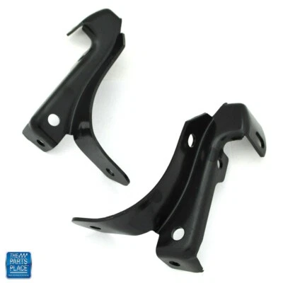 1970-1972 Chevrolet Camaro 1970-1973 Camaro RS Front Inner Bumper Brackets Pair - Image 1 of 2