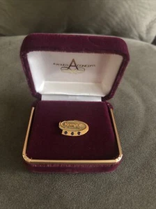 KEMPER 1/5 10K GOLD TIE TACK / LAPEL PIN - Picture 1 of 5