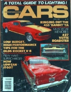 HI PERFORMANCE CARS 1982 APR - '67 427 VETTE, OLDS - Bild 1 von 1