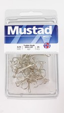 Mustad 3551-DT Treble Hook (size: 3/0, qty: 25pk) [M6]