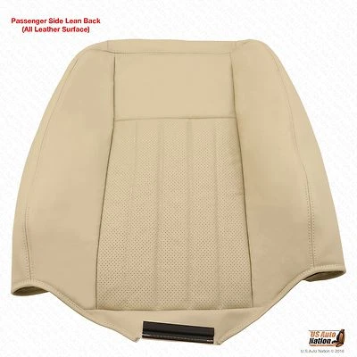 2003 2004 2005 2006 Lincoln Navigator Passenger Top Perforated Leather Cover Tan - Image 1 of 4