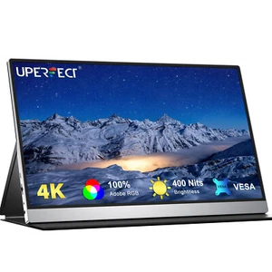 UPERFECT 15,6" Tragbarer Monitor USB Typ-C 4K 3840×2160 HDR Gaming Monitor - Photo 1/6