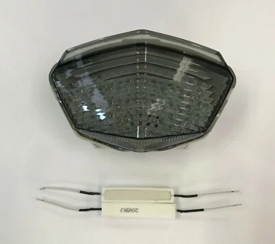 08-12 Kawasaki Ninja 250R Luz Trasera LED HUMO Señales Integradas CTL-0122-IT-S Foto 1 de 2