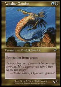 MTG - Vodalian Zombie - Invasion - NM, English Magic FLAT RATE SHIP - Picture 1 of 1