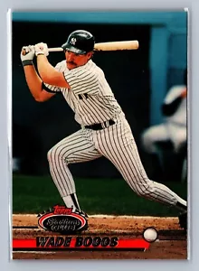 1993 Topps Stadium Club #601 Wade Boggs New York Yankees - Picture 1 of 2