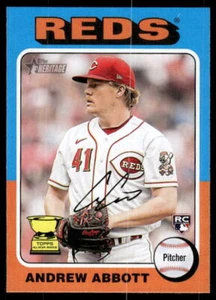 2024 Topps Heritage #470 Andrew Abbott - Picture 1 of 2