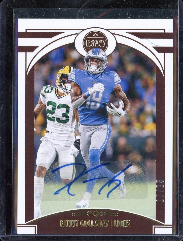 2020 Panini Legacy Autographs #75 Kenny Golladay 11/25 - Image 1 of 1