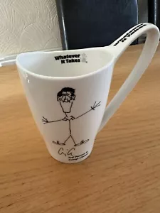 GEORGE CLOONEY Self Portrait WHATEVER IT TAKES Tea Latte Coffee Mug VGC - Picture 1 of 8