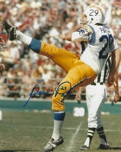 Signiertes 8x10 DENNIS PARTEE San Diego Chargers handsigniertes Foto - mit COA - Bild 1 von 1