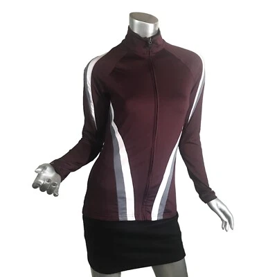 Chaqueta aérea Holloway Sportswear para mujer S granate/grafito/blanco 229772 Foto 1 de 4