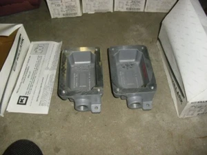 2 NUEVOS KILLARK FXB-1 UBICACIÓN PELIGROSA 1/2” CAJA DE EMPALME CALLEJÓN SIN SALIDA SELLO X FÁBRICA - Imagen 1 de 3