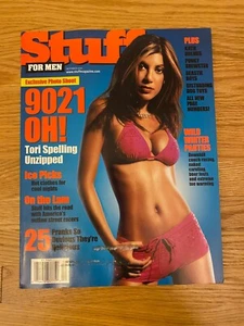 2000 December Stuff For Men Magazin Tori Rechtschreibung Beverly Hills 90210 Bikini - Bild 1 von 16