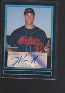 JASON KNAPP 2009 BOWMAN DRAFT PICKS AUTO CARD #BPA-JK