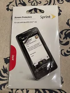 HTC SCREEN PROTECTOR HTC EVO SPRINT ONE INCLUDED NEW IN PACKAGE - Picture 1 of 2