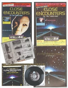 ENCUENTROS CERCANOS DEL TERCER TIPO -2 revistas, 1 PROGRAMA, 45 RPM y anuncios slicks - Imagen 1 de 13
