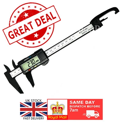 Mobriver Brake Disc Thickness Measuring Tool Rotor Digital Caliper Gauge