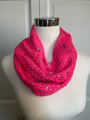 Так подлинный шарф American Heritage Infinity, розовый с блеском, один размер - новый - Изображение 1 из 4