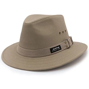 Panama Jack Men's Original Canvas Safari Sun Hat, 2 1/2" Brim, UPF (SPF) 50+ - Picture 1 of 4