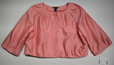 AXCESS LIZ CLAIBORNE куртка женский размер XL розовый укороченный новый с Ярлыками - Изображение 1 из 4