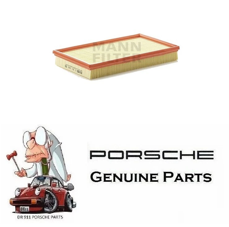 Filtro de aire PORSCHE 924S 944 HOMBRE 94411018603 944 110 186 03 D1 Foto 1 de 1