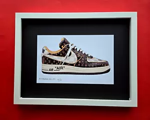 π ALEXANDER DULAC MY SNEAKERS Hand Signed Print Only 10 COA - Picture 1 of 4