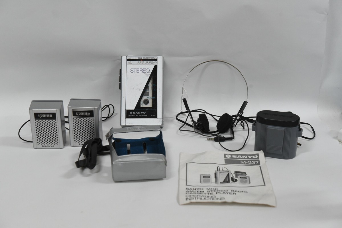 SANYO Mini Cassette Player (Walkman) Personal Cassette SANYO Mini Cassette Player (Walkman) Personal Cassette