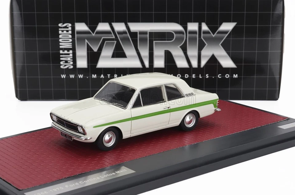 1/43 MATRIX SCALE MODELS - FORD ENGLAND - CORTINA LOTUS MKII 1966 MX40603-101 - Immagine 1 di 1