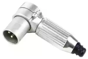 Switchcraft R3M 3-polig XLR rechter Winkel Stecker Stecker - Bild 1 von 1