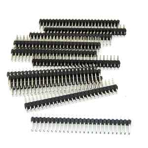 ( 10 PCS ) Dual Male Header 2.54mm 2x20pin Raspberry Pi Zero GPIO Samtec - Picture 1 of 2