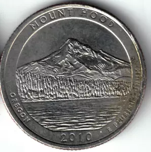 USA - 2010D - Washington ¼ $ - Mount Hood - Rare - #19928 - Picture 1 of 2