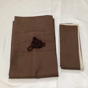 Summer Shichijo-gesa Kesa & Zagu synthetic brown Soto Zen Buddhist 七条袈裟Japan - Picture 1 of 24