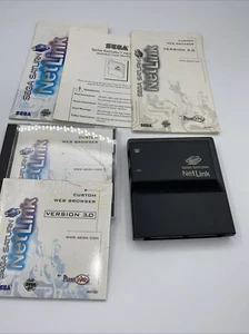 Sega Saturn Netlink Internet Modem G2883 Browser Disco e Manuali - Foto 1 di 12