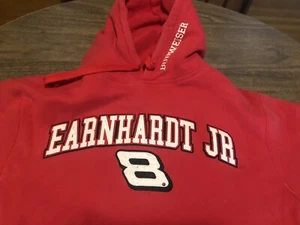Dale Earnhardt Jr 8 NASCAR Chase Authentics Medium Red Hoodie Sweatshirt - Picture 1 of 9