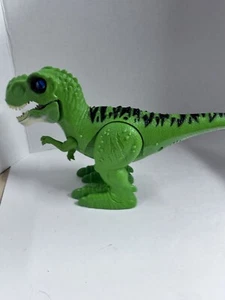 Jurassic World JW Green T-Rex Dinosaurier Brüllen elektronisch beleuchtet Hasbro 13 Zoll - Bild 1 von 5