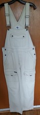Vintage Arizona Jean Co. Overalls Women's Beige Large.