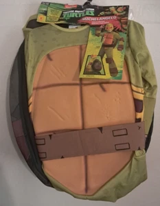 DISFRAZ DE TORTUGAS NICKELODEON NINGA MICHELANGELO NIÑOS MEDIANO NUEVO E4 - Imagen 1 de 2