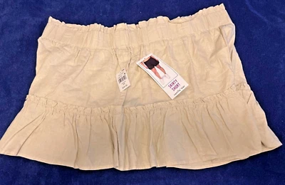 Vanilla Star Skirty Cintura Corta Elástica Mezcla de Lino Juniors 3X Nuevo con Etiquetas Envío Gratuito Foto 1 de 4