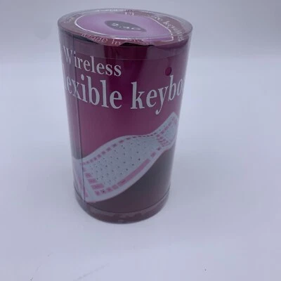 Wireless Flexible Foldable Keyboard 2.4GBZ With Dongle - Image 1 of 4