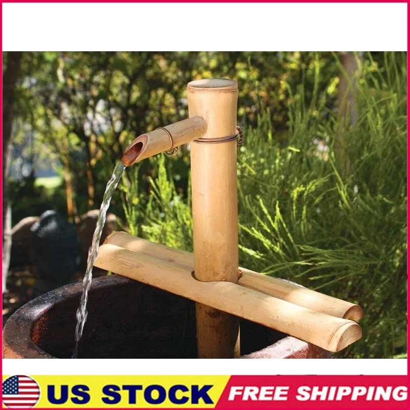 Zen Garden Water Fountain Kit Adjustable Spout Submersible Pump Indoor Outdoor - Image 1 of 4
