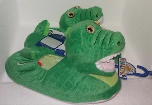 NEW Build A Bear Character Slippers - Green Gator Kids Sz XLarge 6 - Picture 1 of 5