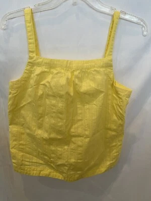 Copper Key Tank Top Size Small Yellow Crop Top - Image 1 of 4